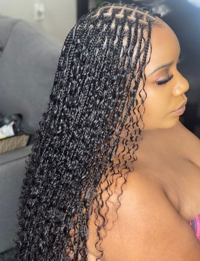 Extra Small Bohemian Braids